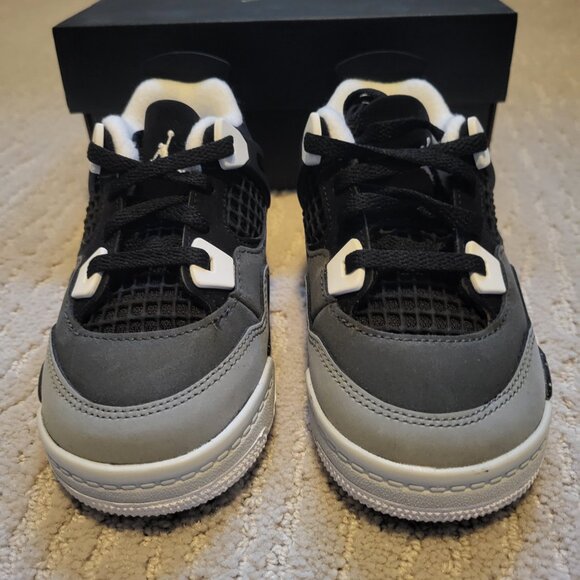 Baby Size 8c - Jordan 4 Retro Fear (2024) (TD) -  FV4538-002 - AUTHENTIC NEW! - Picture 6 of 10